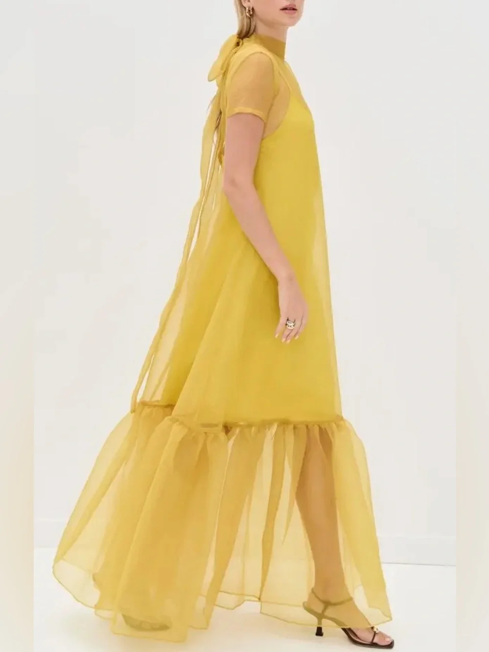STAUD | Dresses | Staud Calluna Maxi Dress In Chartreuse | Poshmark STAUD | Dresses | Staud Calluna Maxi Dress In Chartreuse | Poshmark